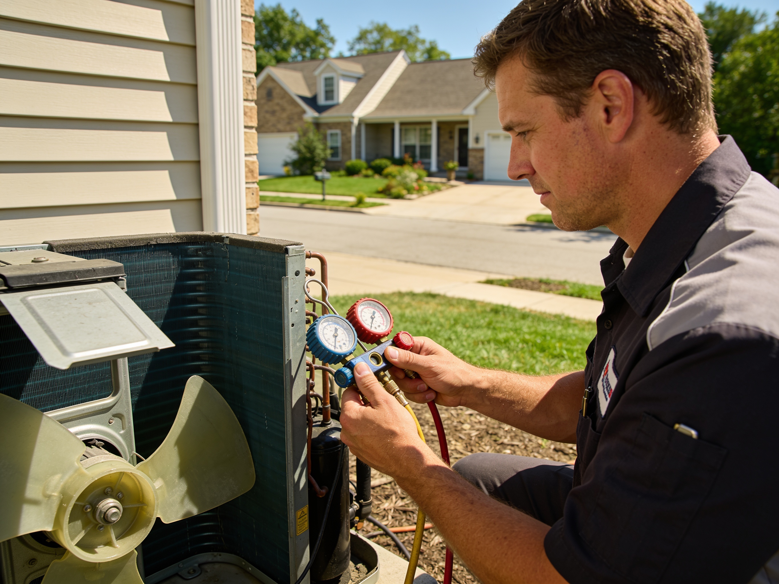 AC Replacement work by Columbus AC Replacement CO in Columbus, Indiana