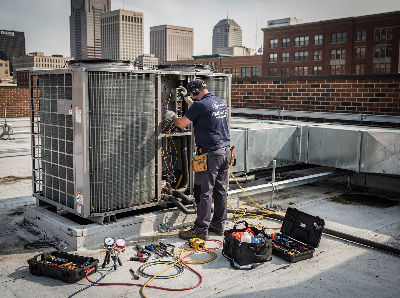 Commercial AC Replacement in Columbus